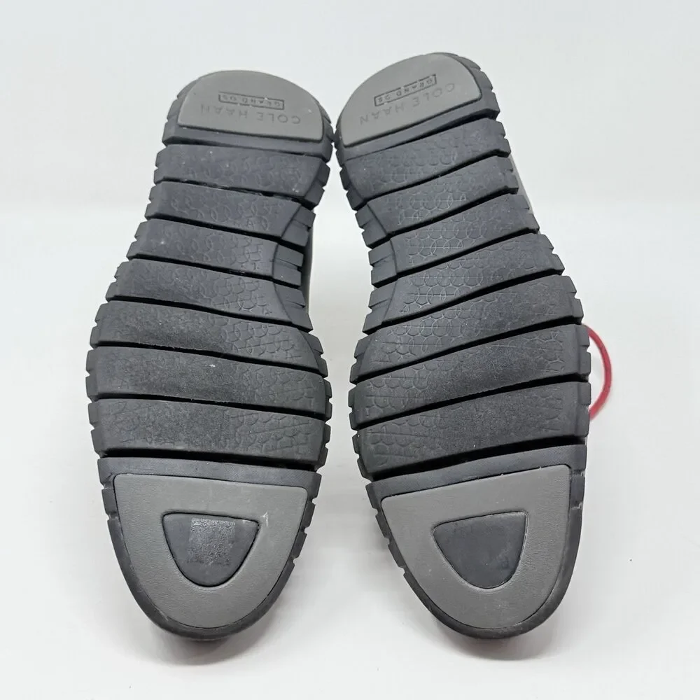 Cole Haan ZeroGrand Water Resistant Hiking Boots Mens 12 M Gray Magnet Leather